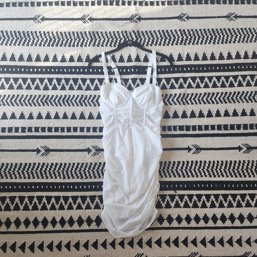 Leau Miami Mesh Mini Dress